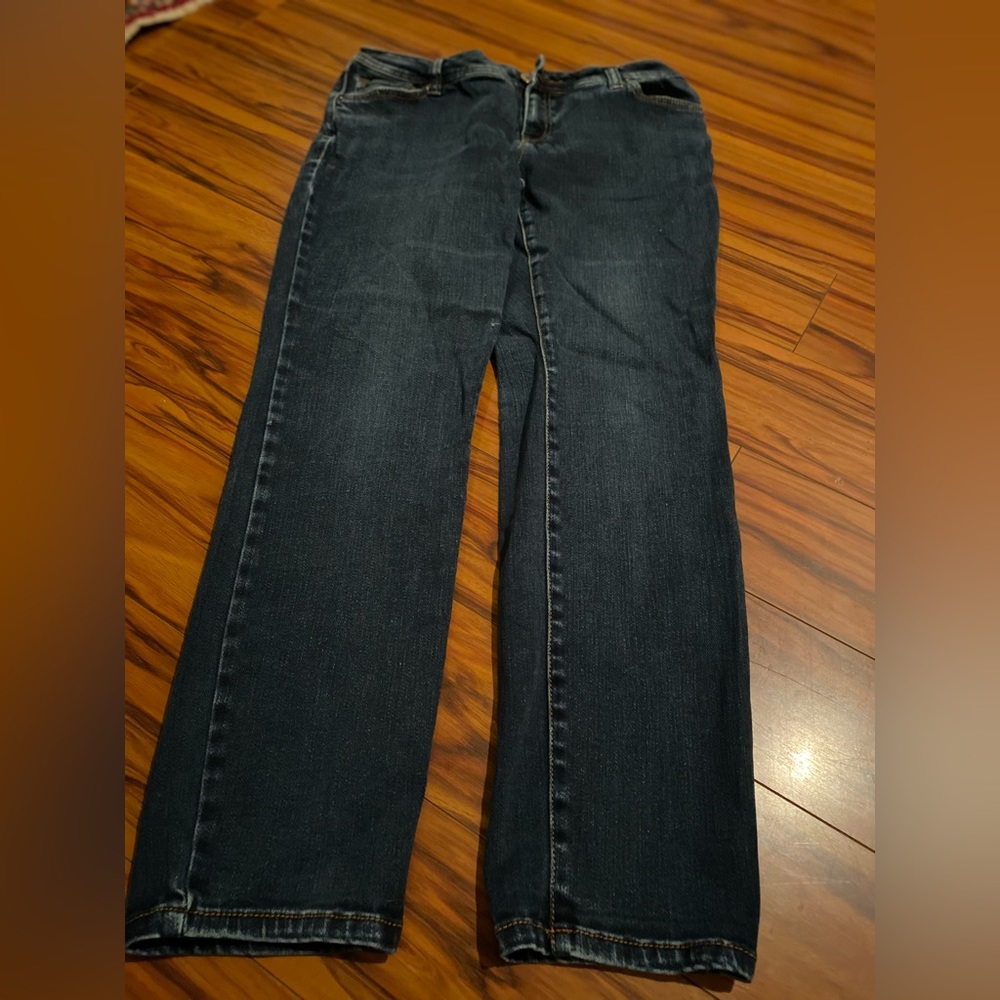 INC Skinny Curvy Jeans in Dark Wash